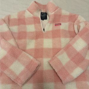 Dairy Boy Pink Checkered Fleece -XL/XXL